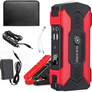 Arrancador de Bateria 12V com Lanterna e Bussola